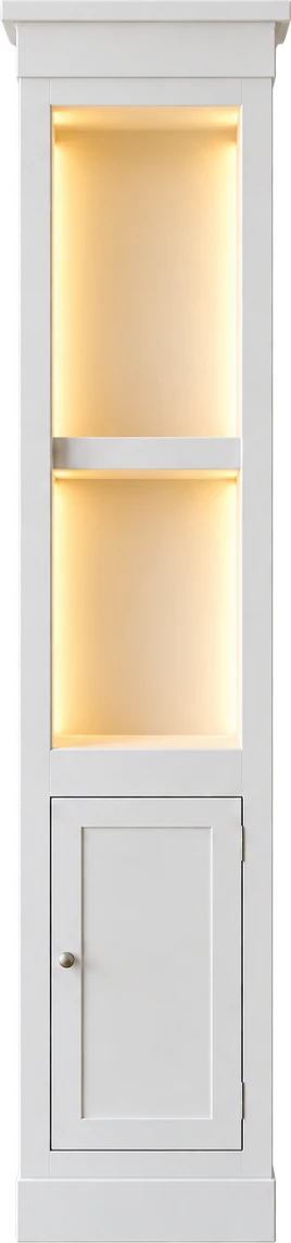 Built-in shelving