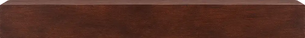 Mahogany mantel